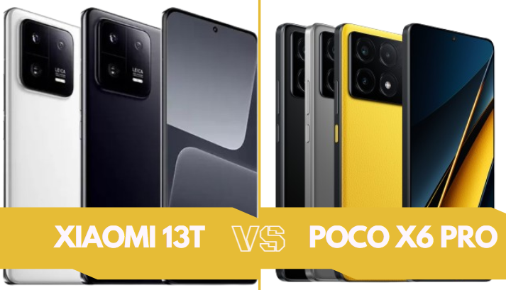 Duel Xiaomi 13t vs Poco X6 Pro Mana yang Lebih Baik?