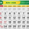 Daftar Hari Libur di Bulan Juni 2024! Ada 2 Hari yang Berturut-turut!