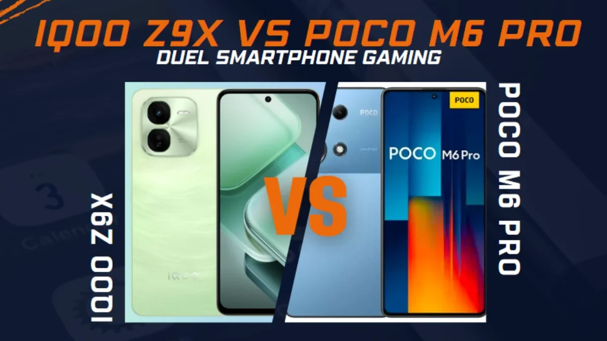 iQOO Z9x vs Poco M6 Pro Duel Smartphone Gaming, Mana yang Juaranya?