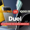 POCO X6 Pro vs iQOO Z9 Duel Smartphone Mid-Range Unggulan