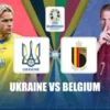 Ukrania Vs Belgia! Jadwal, Link Gratis Nonton Liga Euro 2024!