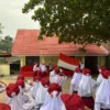 Hadir di Sekolah Dasar Bhabinkamtibmas Desa Beri Penyuluhan 