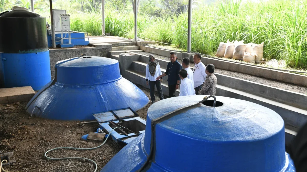 PLTS biogas