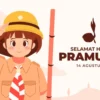 Selamat Hari Pramuka 2024 dalam Bahasa Inggris dan Terjemahan(Freepik)