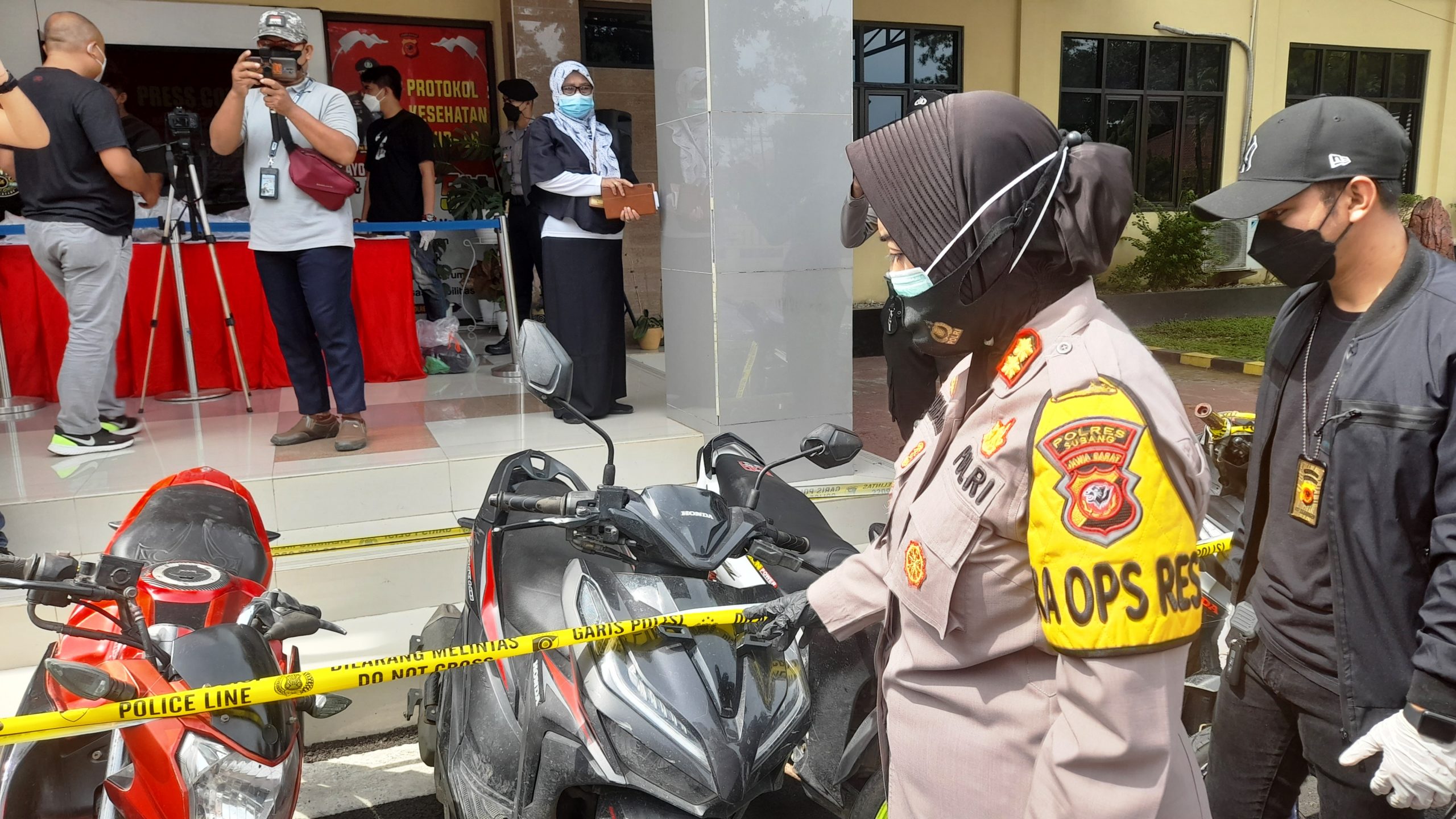 Dua Pelaku Pencuri Motor di Pantura Subang Dibekuk Polisi