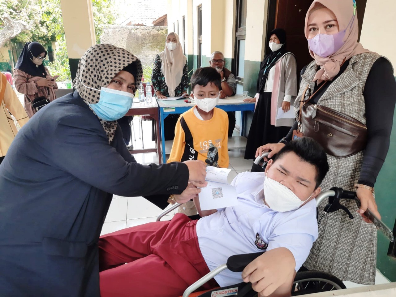 SLB Negeri Subang Sukseskan Vaksinasi anak di Subang