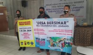 BERSINAR: Badan Narkotika Nasional Kabupaten (BNNK) Bandung Barat rancang program Desa Bersinar (Bersih Narkoba).JABAR EKSPRES