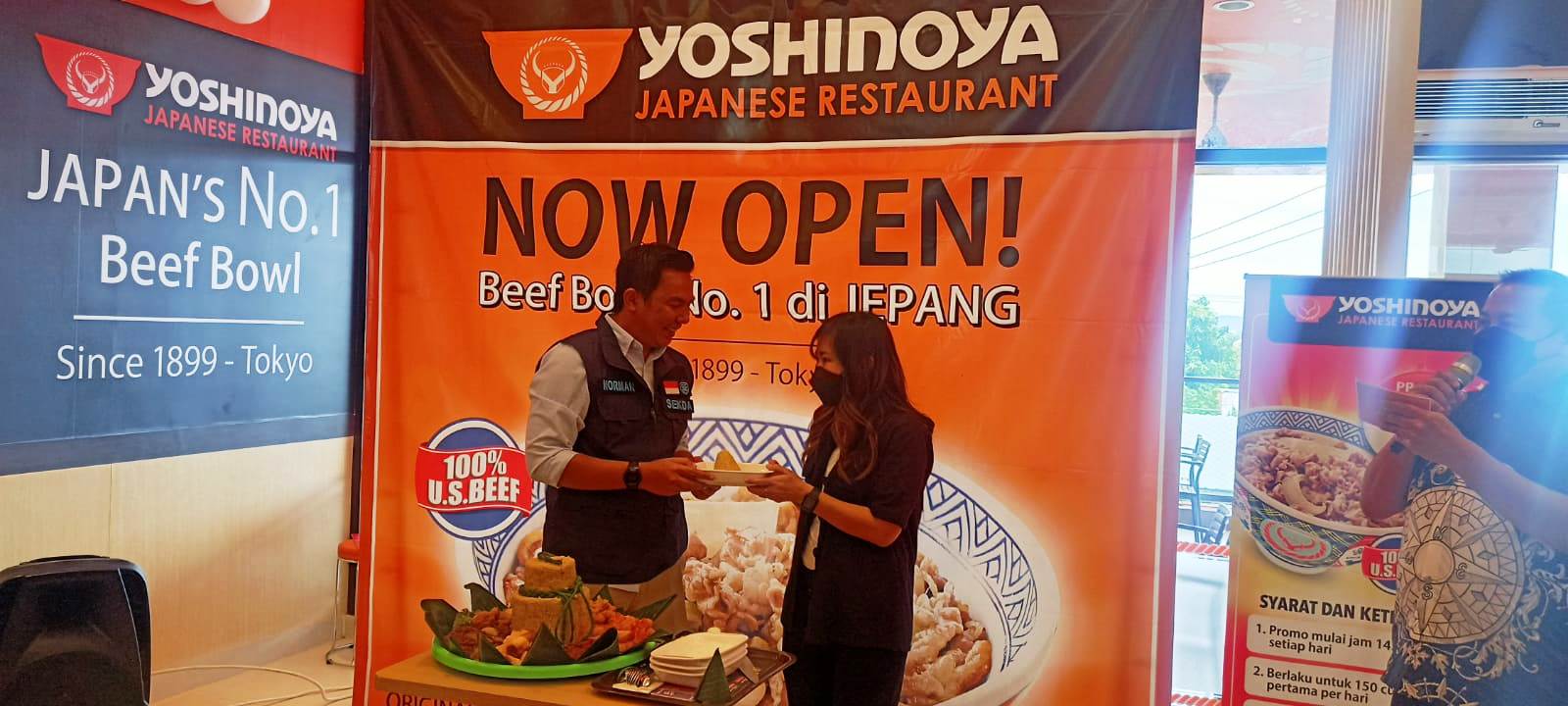 Yoshinoya Beef Bowl Kini Hadir di Purwakarta - Pasundan Ekspres